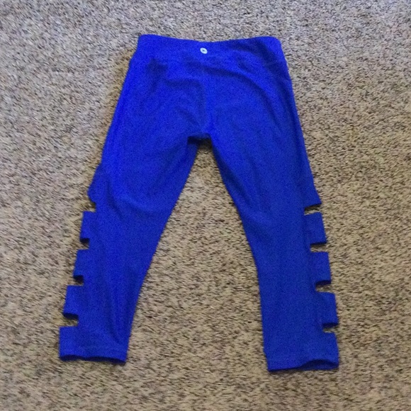 Girls 90 degrees athletic leggings - Picture 2 of 3